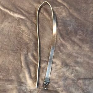 Michael Kors silver belt sz lg